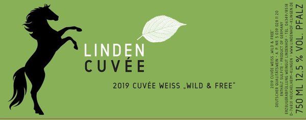 Linden Cuveé weiß  "Wild & Free" QbA trocken